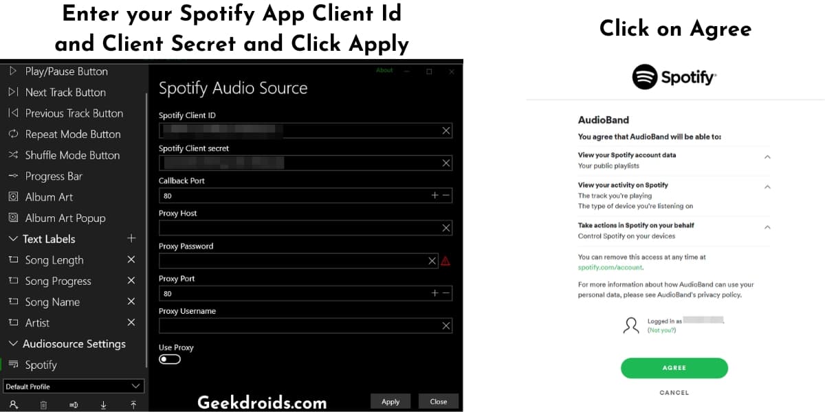 Spotify Mini Player App